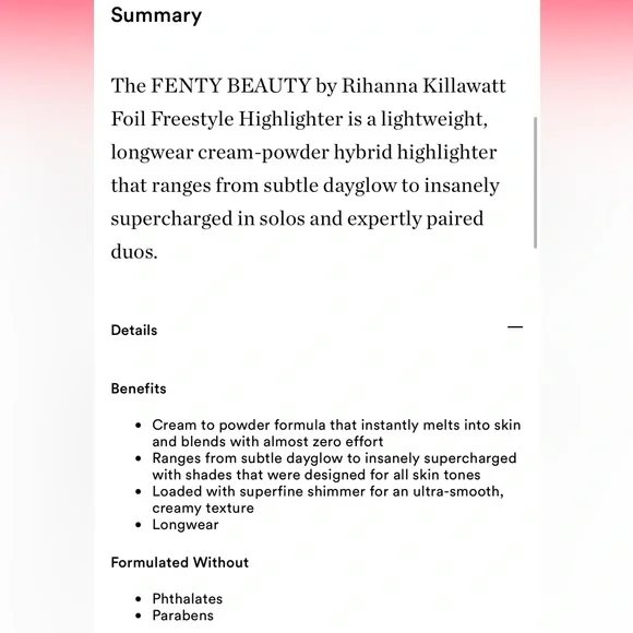 Fenty ‘Girl Next Door/Chic Phreak’ Killawatt Freestyle Highlighter - Picture 6 of 7